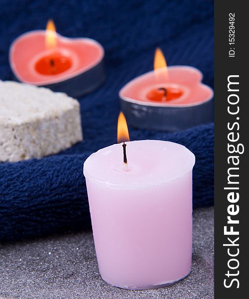 3 beautyful candles for mental relaxation. 3 beautyful candles for mental relaxation.