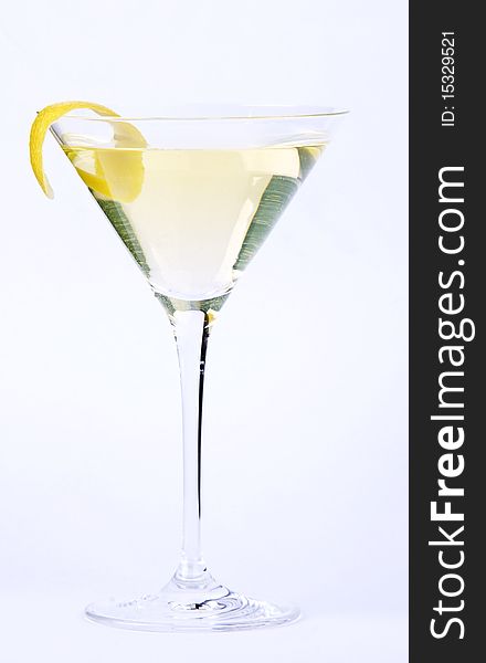 Martini With Lemon