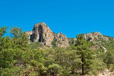 Mountain With Clear Blue Sky Royalty Free Stock Photo Mountain With Clear Blue Sky Royalty Free Stock Photo