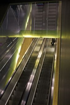 Escalator Royalty Free Stock Image Escalator Royalty Free Stock Image