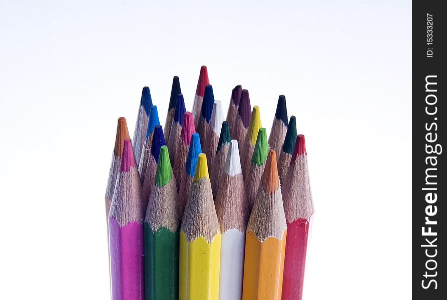 Close up shot of a set of pens