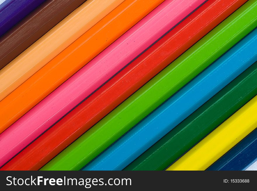 Colorful Of Color Pencils