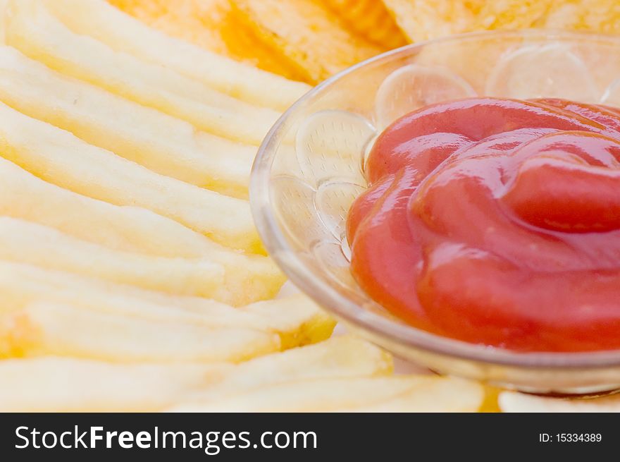 The Potato Chips With Sauce