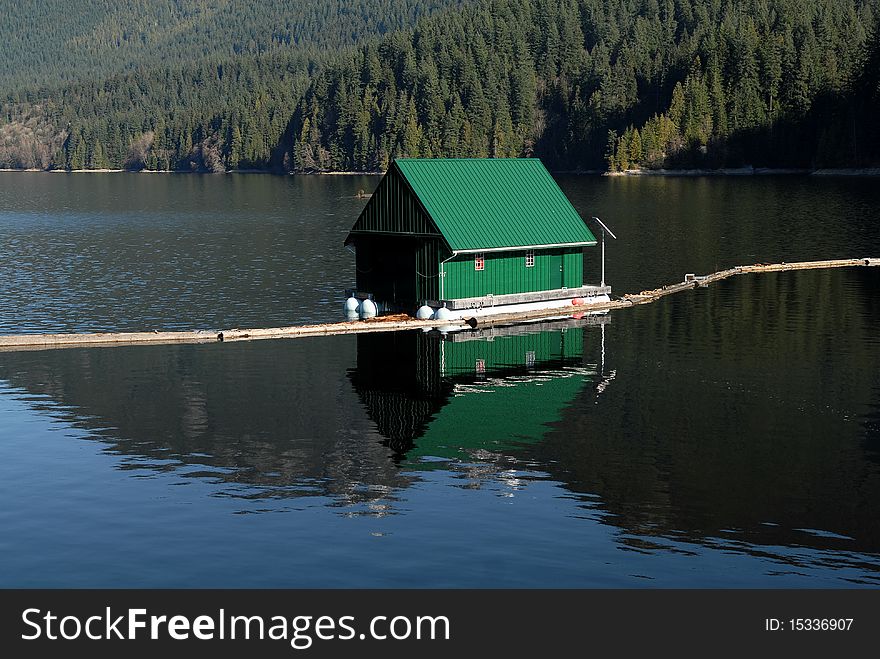 Small House On Water
