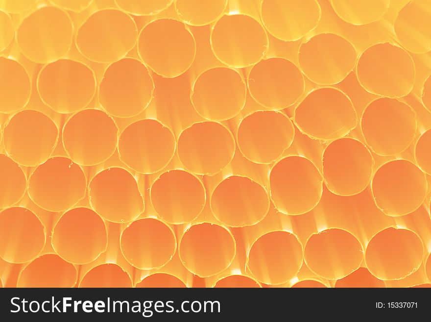 Colorful drinking straws background