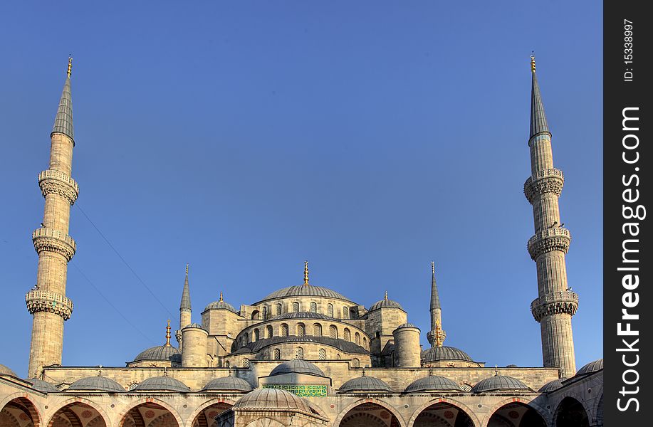 Blue Mosque, Istanbul, Turke - Europe. Blue Mosque, Istanbul, Turke - Europe