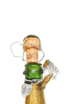 Chapagne Bottle And Cork Stock Image Chapagne Bottle And Cork Stock Image