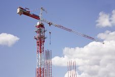 Construction Crane Royalty Free Stock Photos Construction Crane Royalty Free Stock Photos