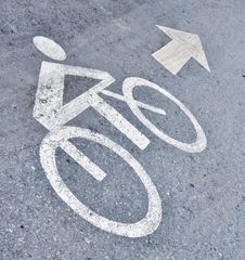 Bicycle Path Stock Photos