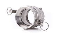 Stainless Steel Threaded Pipe Fitting Stock Photography