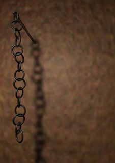 Chain On The Wall Stock Photography Chain On The Wall Stock Photography