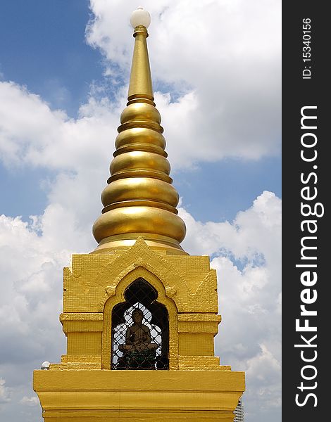 Golden Mountain pagoda ,Bangkok Thailand