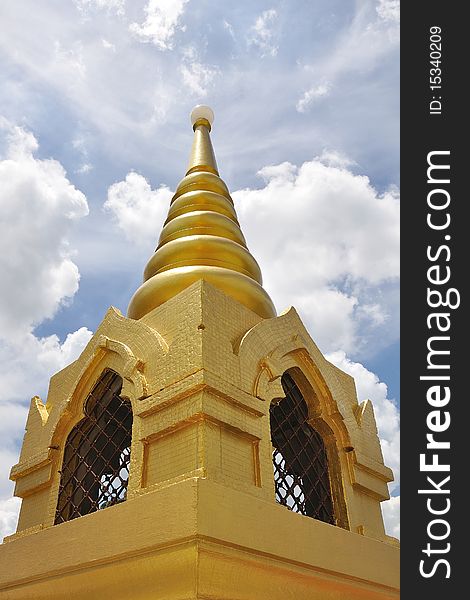 Golden Mountain pagoda ,Bangkok Thailand