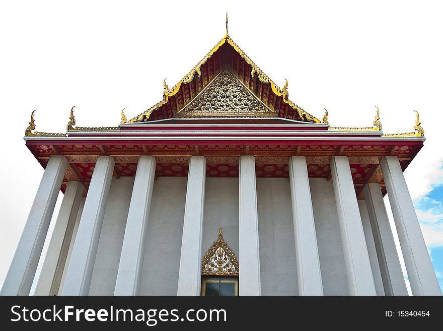 Wat Saket Ratcha Wora Maha Wihan (Thai: à¸§à¸±à¸”à¸ªà¸£à¸°à¹€à¸à¸¨à¸£à¸²à¸Šà¸§à¸£à¸¡à¸«à¸²à¸§à¸´à¸«à¸²à¸£, usually short Wat Saket) is a Buddhist temple (Wat) in Pom Prap Sattru Phai district, Bangkok, Thailand. The temple dates back to Ayutthaya era, when it was called Wat Sakae. King Rama I renovated the temple and renamed it to Wat Saket. Wat Saket Ratcha Wora Maha Wihan (Thai: à¸§à¸±à¸”à¸ªà¸£à¸°à¹€à¸à¸¨à¸£à¸²à¸Šà¸§à¸£à¸¡à¸«à¸²à¸§à¸´à¸«à¸²à¸£, usually short Wat Saket) is a Buddhist temple (Wat) in Pom Prap Sattru Phai district, Bangkok, Thailand. The temple dates back to Ayutthaya era, when it was called Wat Sakae. King Rama I renovated the temple and renamed it to Wat Saket.