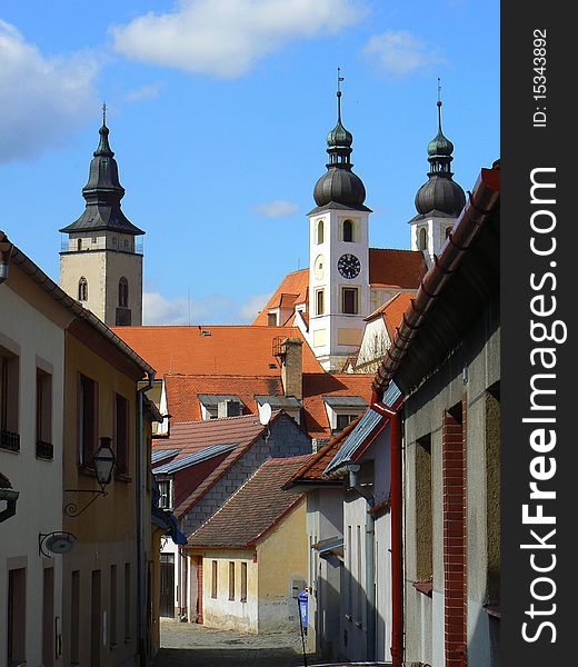 The historic town of Telc (UNESCO)