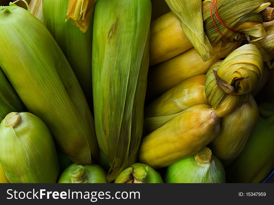 A corn in the market