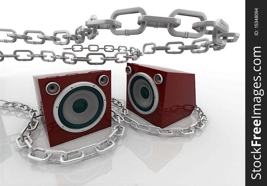 Speaker And Chain