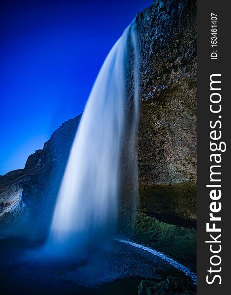 Seljalandsfoss Of The Waterfall Iceland