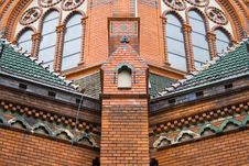 Red Bricks Church Stock Photo Red Bricks Church Stock Photo