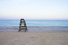 Life Guard Tower Royalty Free Stock Images