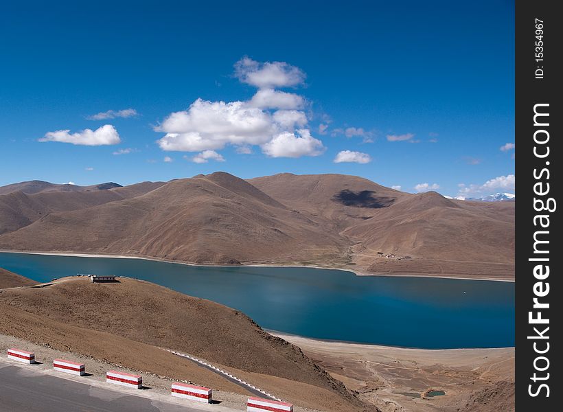 Lake in tibet, China