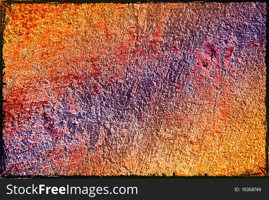 Colorful old concrete wall can be used as background. Colorful old concrete wall can be used as background.