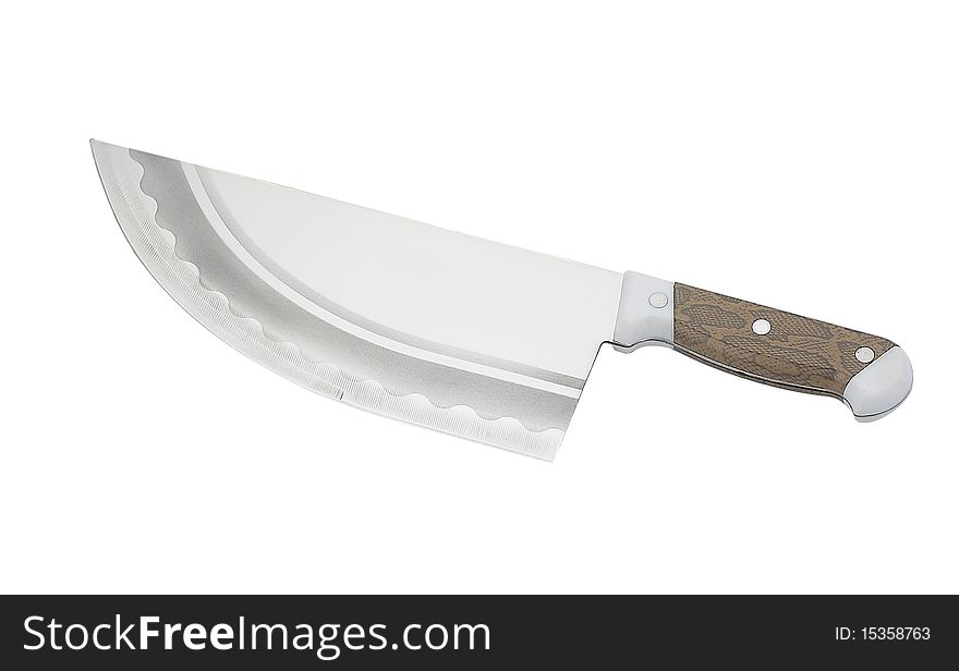 Kitchen Knife on white background. Kitchen Knife on white background