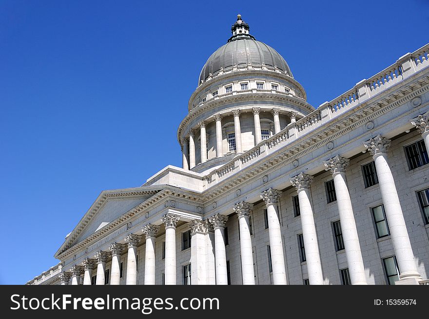 Utah State Capitol Building in Salt Lake City