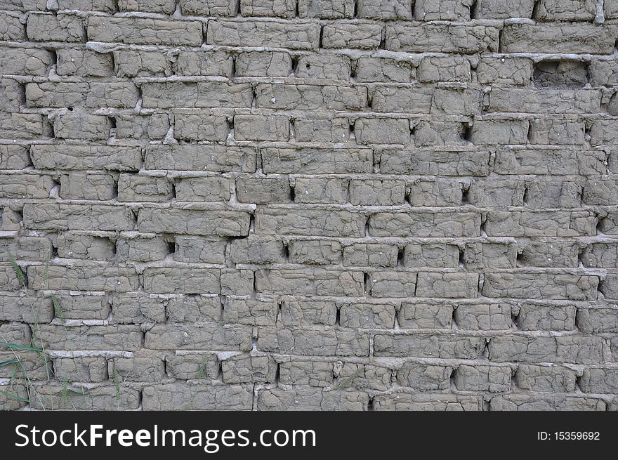 Gray Bricks From Soil