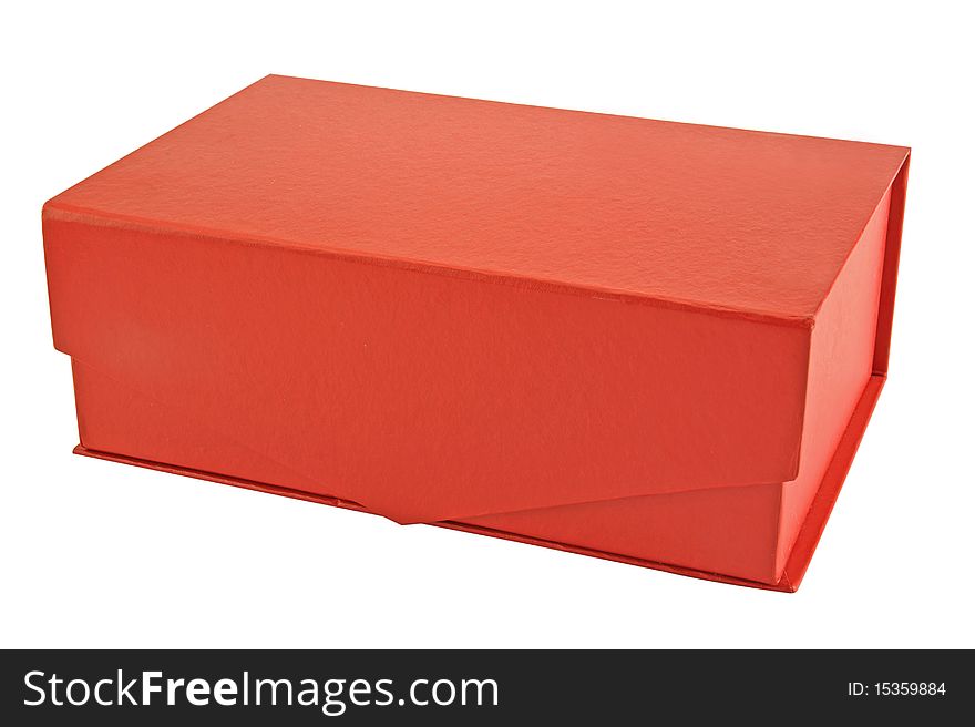 A red box for chrismas and new year gift