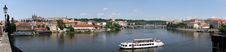 View From Charles Bridge - Prague Stock Photography