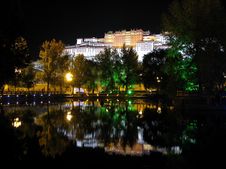 The Potala Palace In Lhasa Stock Photography The Potala Palace In Lhasa Stock Photography