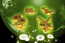 World And World Currency Stock Photo World And World Currency Stock Photo