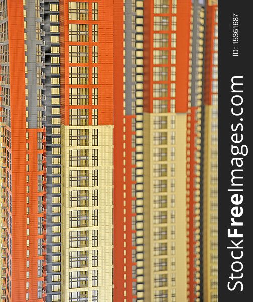 Housing tall building construction model