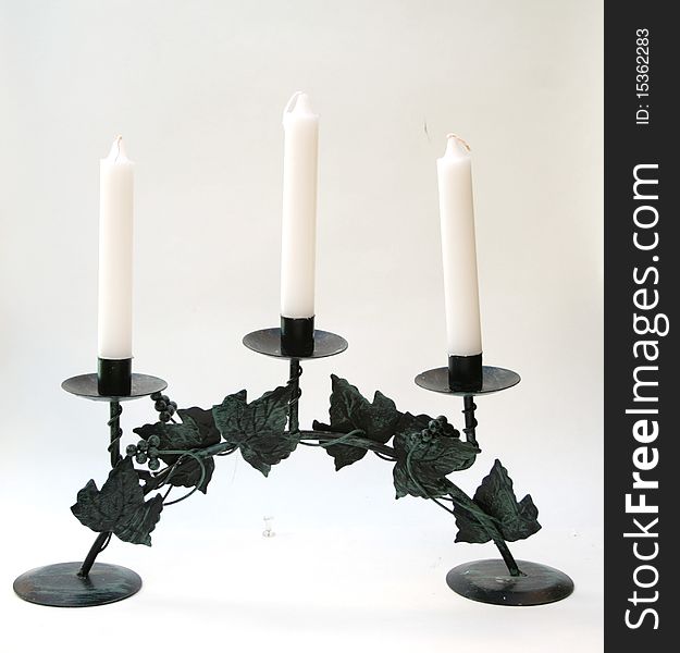 The Candlestick With Three Candles