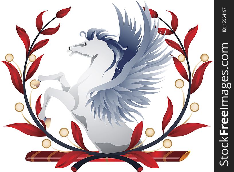 Pegasus Wreath