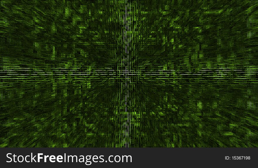 Abstract background of green grid. Abstract background of green grid