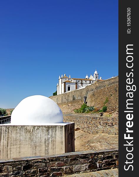 Two Temples In Monsaraz .