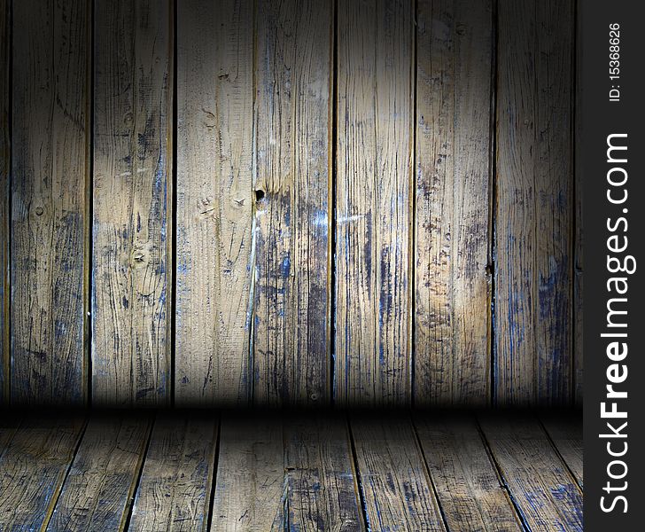 Old abstract wooden grunge interior