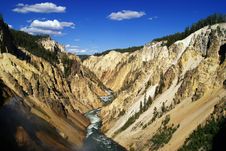 Grand Canyon Of Yellowstone Royalty Free Stock Image Grand Canyon Of Yellowstone Royalty Free Stock Image