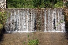 Still Waterfall Stock Image