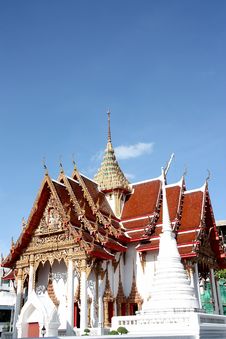 TheThai Temple Royalty Free Stock Images