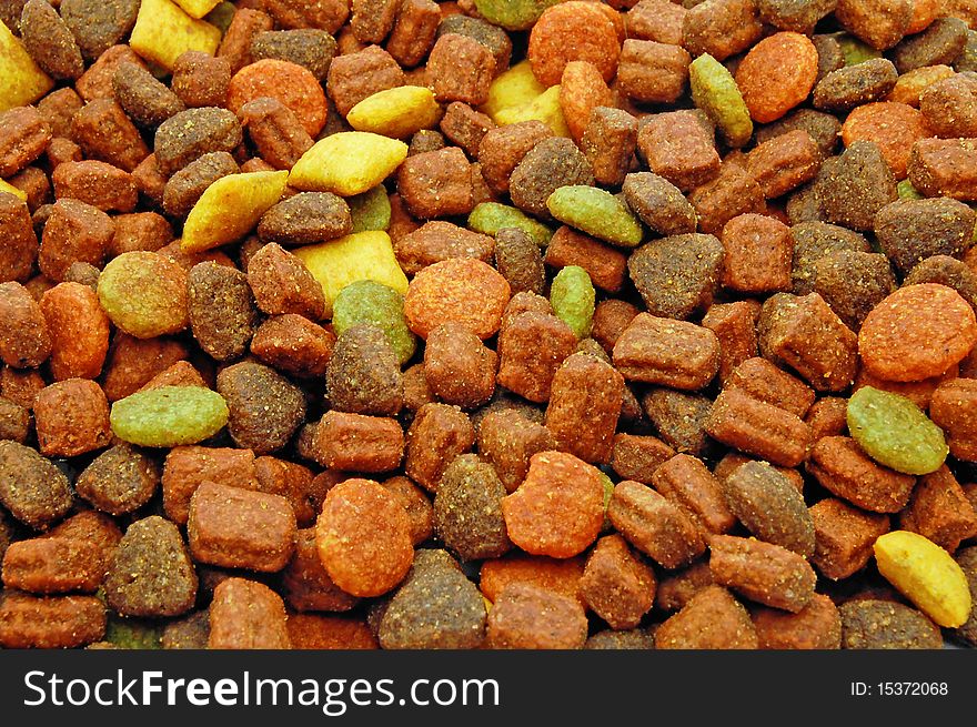 Cat food texture background detail. Cat food texture background detail