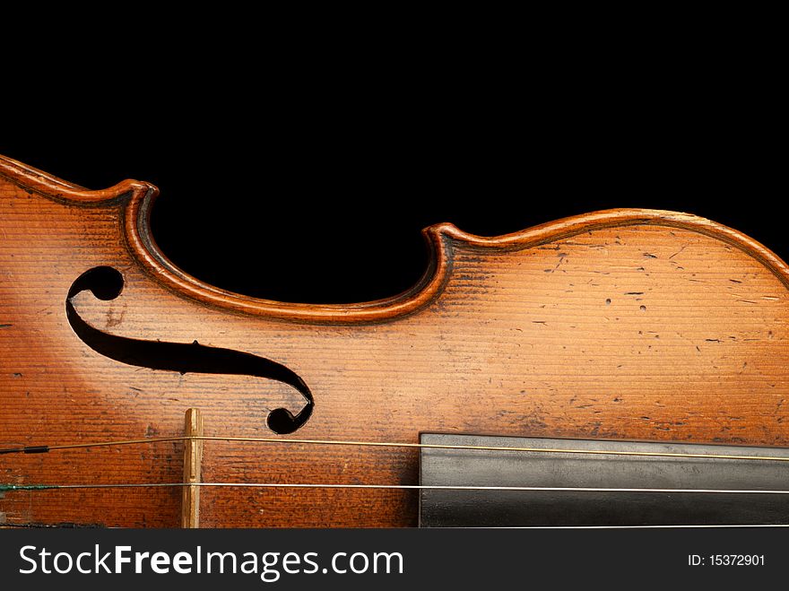 Violin Close-up