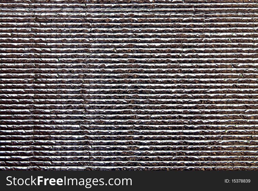 Texture of aluminium foil