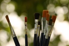 Paint Brushes Stock Image Paint Brushes Stock Image