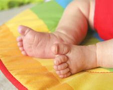 Baby Feet Close Up Stock Images Baby Feet Close Up Stock Images