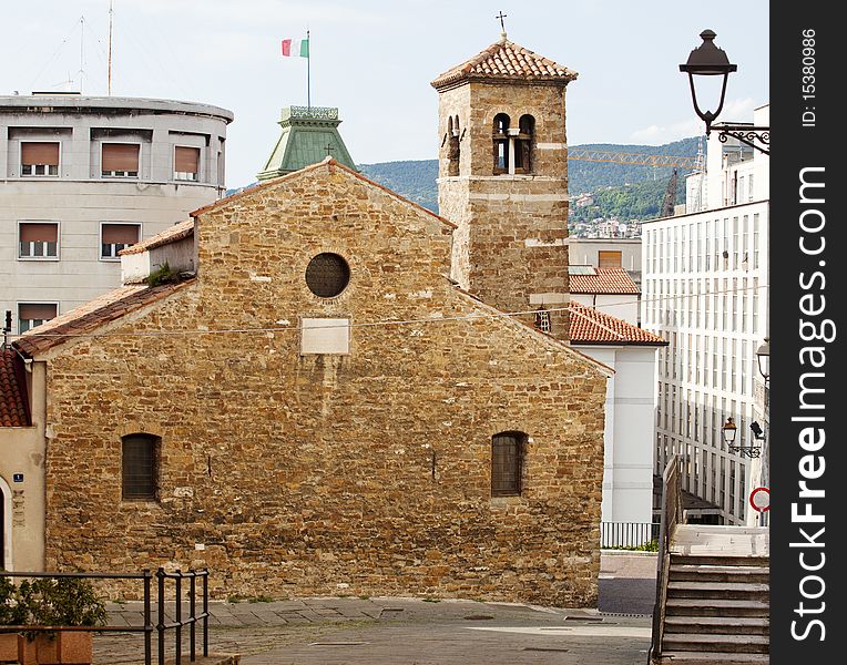 View of San Silvestro church, Trieste