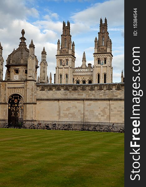 All Souls College 1438 in Oxford, England