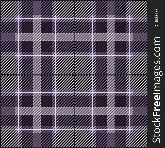 Purple Tone Scottish Pattern